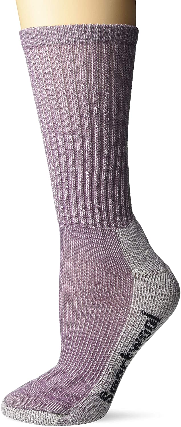 Women's Smartwool Hiking Crew Sock in Nostalgia Rose from the side
