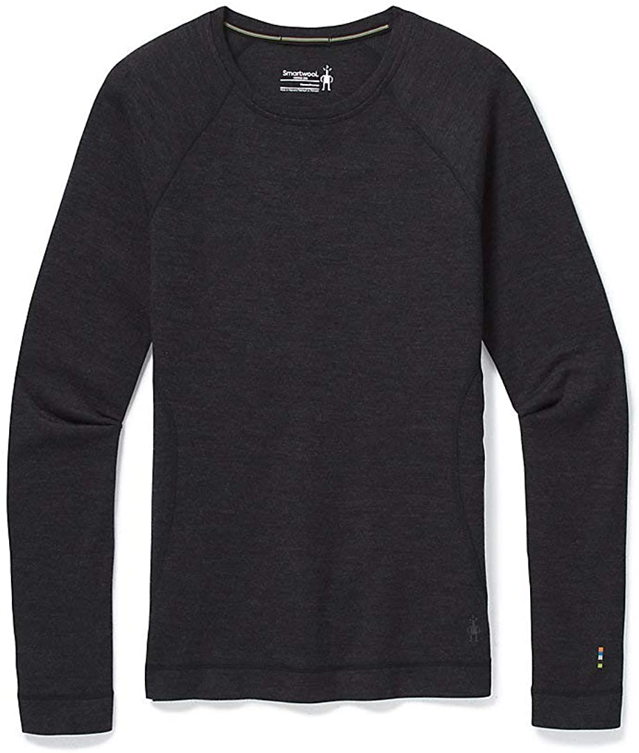 Women's Smartwool Merino 250 Baselayer Crew in Charcoal Heather