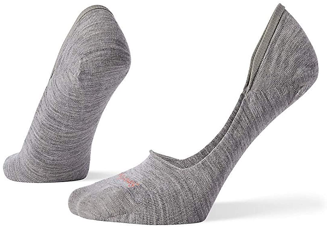 Women's Smartwool Secret Sleuth No Show Sock in Light Gray