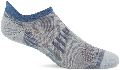 Women's Sockwell Ascend II Micro Moderate Compression Sock in Natural from the front view