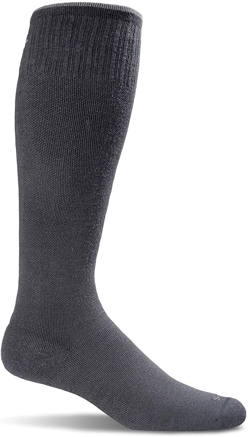 Sockwell Women's Circulator Moderate Graduated Compression Sock in Black from the side