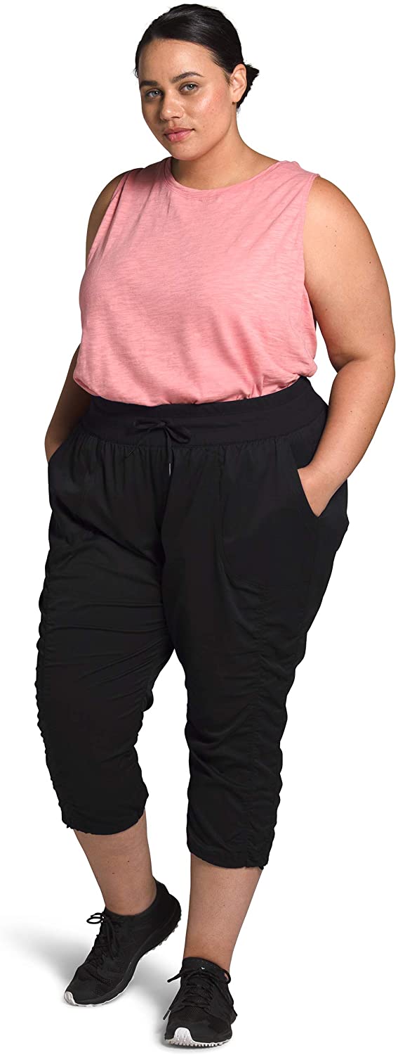 Women's The North Face Plus Aphrodite 2.0 Capri Pant in TNF Black