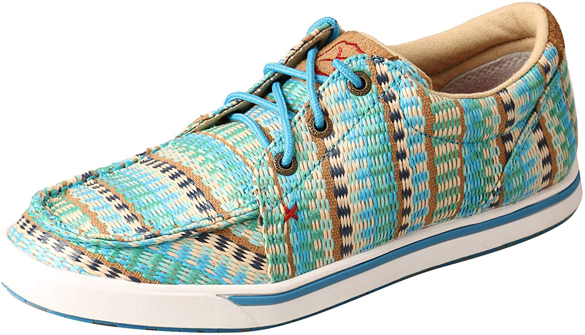 Women's Twisted X Casual Kicks Shoe in Blue Mirage from the front