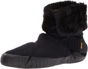 Vibram Five Fingers Women's Furoshiki Eastern Traveler Mid Winter Boot in Black from the side