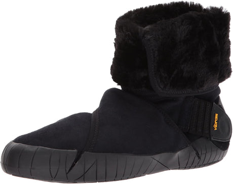Vibram Five Fingers Women's Furoshiki Eastern Traveler Mid Winter Boot in Black from the side