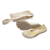 Women's Vibram Five Fingers Vi-B Training Shoe in White Cap from the front