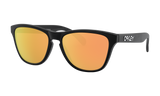 Youth Oakley Frogskins XS (Youth Fit) Sunglasses in Matte Black Prizm Rose Gold Polarized 