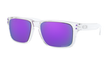 Youth Oakley Holbrook XS Sunglasses in Polished Clear Prizm Violet