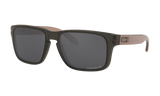 Youth Oakley Holbrook XS Sunglasses in Translucent Grey Smoke Prizm Black Polarized 