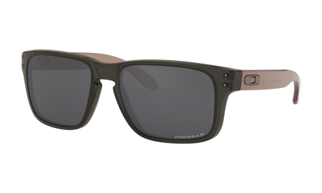 Youth Oakley Holbrook XS Sunglasses in Translucent Grey Smoke Prizm Black Polarized 