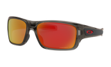 Youth Oakley Turbine XS Sunglasses in Grey Smoke Prizm Ruby
