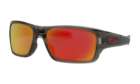 Youth Oakley Turbine XS Sunglasses in Grey Smoke Prizm Ruby