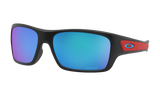Youth Oakley Turbine XS Sunglasses in Matte Black Prizm Sapphire
