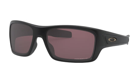 Youth Oakley Turbine XS Sunglasses in Matte Black/Prizm Daily Polarized from the front view