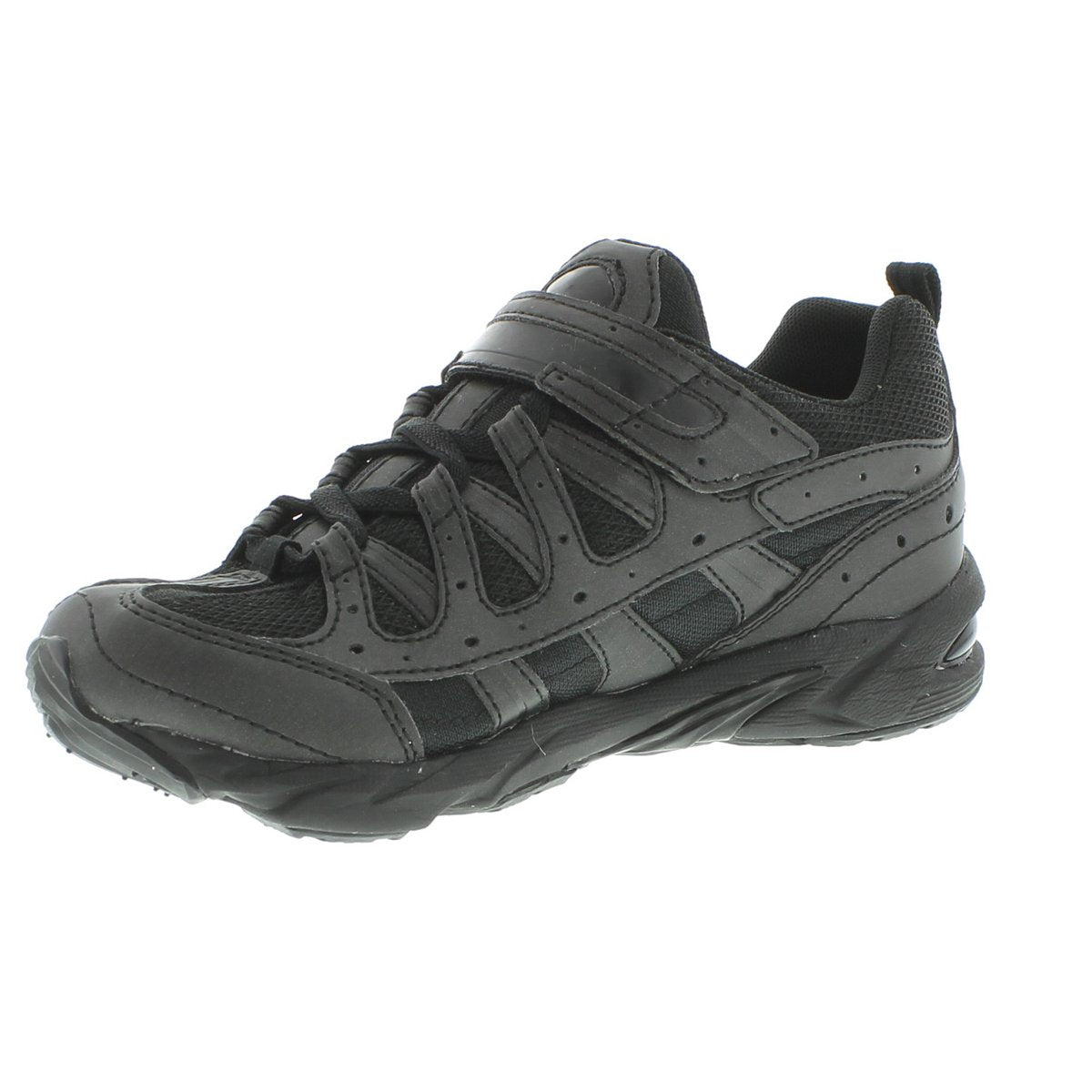 Youth Tsukihoshi Speed Sneaker in Black Noir from the front view